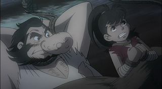 Sarudahiko (left), Nagi (Right) from The Phoenix anime adaptation 2004